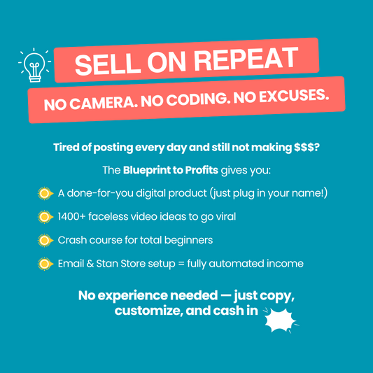 The Blueprint to Profits